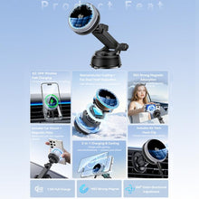 Load image into Gallery viewer, Yesido C326 15W Magnetic Car Wireless Charger Holder