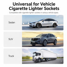 Load image into Gallery viewer, Yesido Y75 105W TFT Display Car Charger 3-Port 1 x USB-A &amp; 2 x USB-C Fast Charging Car Adapter