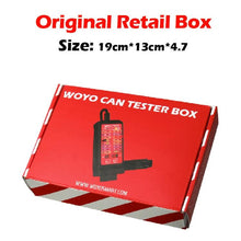 Load image into Gallery viewer, WOYO CTB007 CAN Tester Box 12V 24V OBD2 Breakout Box with 27 in / 59 in Cable Cable for All Car Automotive Diagnostic Tool, CTB007 with 59 in Cable