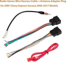 Load image into Gallery viewer, Stereo Radio Wiring Harness with Antenna Adapter for Chevrolet Captiva / GMC, For Chevrolet Captiva / GMC