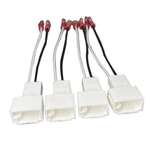 Load image into Gallery viewer, 4pcs Car Audio Conversion Harness Connector Subwoofer Speaker Wiring Adapter for Toyota / Mitsubishi / Subaru, For Toyota / Mitsubishi / Subaru