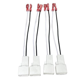 4pcs Car Audio Conversion Harness Connector Subwoofer Speaker Wiring Adapter for Toyota / Mitsubishi / Subaru, For Toyota / Mitsubishi / Subaru
