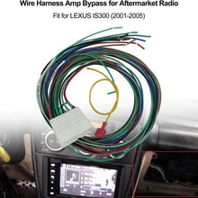Load image into Gallery viewer, Radio Wiring Harness Stereo Connector with Amplifier Bypass for LEXUS IS300 2001-2005, For LEXUS IS300 2001-2005