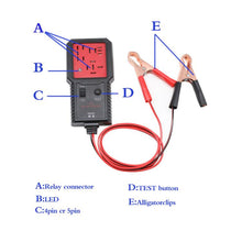 Load image into Gallery viewer, utomotive Relay Tester 12V Universal Relay Analyzer 4-Pin &amp; 5-Pin Relays Tester