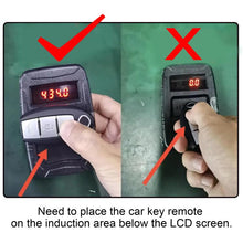 Load image into Gallery viewer, WOYO PL001 Car Remote Control Tester 10-1000MHZ RF IR Infrared Wireless Digital Frequency Tester for Truck Door Key Remote Clone, PL001