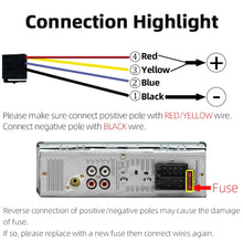 Load image into Gallery viewer, JSD-520 Car Stereo Radio MP3 Audio Player Support Bluetooth Hand-free Calling / FM / USB / SD, EU Plug Version, JSD-520, EU Plug Version