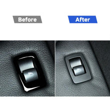 Load image into Gallery viewer, Car Right Drive Window Lift Panel + Start Button Decorative Sticker for BMW X5 E70 2008-2013 / X6 E71 2009-2014, Window Lift Panel, Right