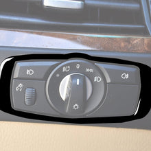 Load image into Gallery viewer, Car Headlight Switch Frame Decorative Sticker for BMW 2008-2013 X5 E70 / X6 E71 / 5 Series E60 2008-2010, Left and Right Drive Universal, Headlight Switch Frame