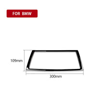 Load image into Gallery viewer, Car Navigation Frame Decorative Sticker for BMW X5 E70 2008-2013 / X6 E71 2009-2014, Left and Right Drive Universal, Navigation Frame