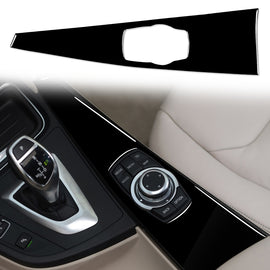 Car Left Drive Multimedia Panel Decorative Sticker for BMW Series 3 F30 2013-2018 / Series 3GT F34 2014-2018 / Series 4 F33 F34 F36 2014-2018, For Series 3 F30 / 3GT F34 / 4 F33 F34 F36, Left Drive