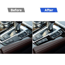 Load image into Gallery viewer, Car Right Drive Gear Panel Double Key Decorative Sticker for BMW Series 5 F10 2011-2017, For Series 5 F10 Double Key, Right Drive