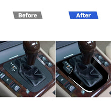 Load image into Gallery viewer, Car Left Drive Gear Panel Frame Decorative Sticker for BMW Series 3 E46 1998-2005, For Series 3 E46 1998-2005, Left Drive