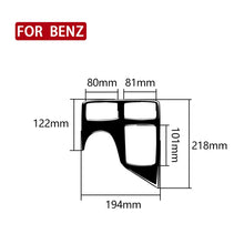 Load image into Gallery viewer, Car Left Drive Central Armrest Box Multimedia Panel Decorative Sticker For Mercedes-Benz GLE 2015-2018/GLS 2016-2018/M-class 2012-2015, For GLE 2015-2018, 49 Multimedia Panel, Left Drive