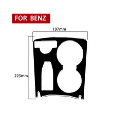 Load image into Gallery viewer, Car Left Drive Central Gear Panel Decorative Sticker For Mercedes-Benz 2007-2014 C-class W204 C180 C200 C300 C250 C63 AMG, US Ver., For C-class W204 07-14, Gear Panel, Left Drive