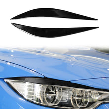 Load image into Gallery viewer, Pair Car Lamp Eyebrow Soft Decorative Sticker for BMW 4 Series F32/F33/F36 2012-2017, M3 F80 &amp; M4 F82/F83 2014-2016, For BMW 4 Series F32/F33/F36 2012-2017, M3 F80 &amp; M4 F82/F83 2014-2016