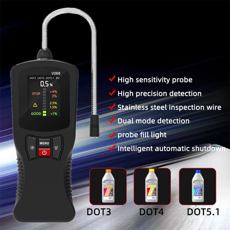 V066 Car Brake Fluid Detection Pen Moisture Tester, V066