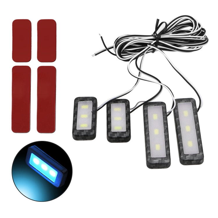 Car 4 in 1 LED Ambient Light Door Decorative Light
