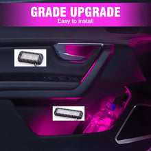 Load image into Gallery viewer, Car 4 in 1 LED Ambient Light Door Decorative Light