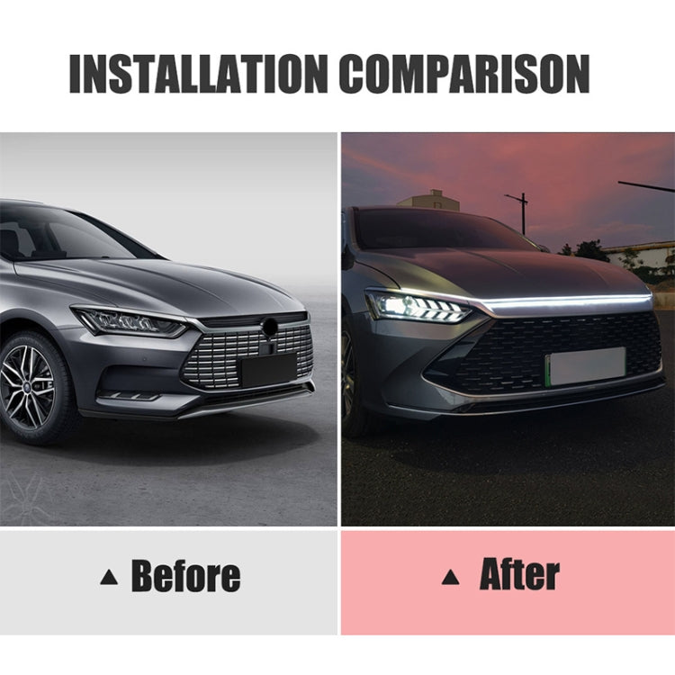 1.5m Car Daytime Running Super Bright Decorative LED Atmosphere Light, 1.5m