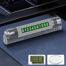 Load image into Gallery viewer, Car Multi-functional Emergency Safety Hammer Temporary Parking Dual Number Plate