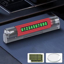 Load image into Gallery viewer, Car Multi-functional Emergency Safety Hammer Temporary Parking Dual Number Plate
