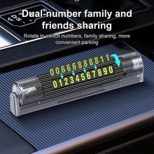 Load image into Gallery viewer, Car Multi-functional Emergency Safety Hammer Temporary Parking Dual Number Plate