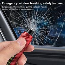 Load image into Gallery viewer, Car Multi-functional Emergency Safety Hammer Temporary Parking Dual Number Plate