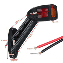 Load image into Gallery viewer, 2pcs 12-24V Car / Truck LED Side Marker Indicator Lights Bulb Lamp, MK-057