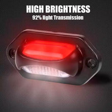 Load image into Gallery viewer, 2pcs Car / Truck 12-24V 8LEDs Dual Color Side Marker Indicator Lights Bulb Lamp, MK-113