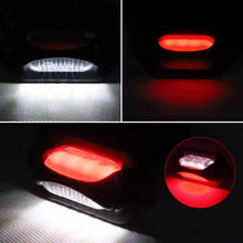 Load image into Gallery viewer, 2pcs Car / Truck 12-24V 8LEDs Dual Color Side Marker Indicator Lights Bulb Lamp, MK-113