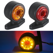 Load image into Gallery viewer, 2pcs Car / Truck 12-30V 20LEDs Red Yellow Side Marker Indicator Lights Bulb Lamp, MK-180