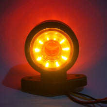 Load image into Gallery viewer, 2pcs Car / Truck 12-30V 20LEDs Red Yellow Side Marker Indicator Lights Bulb Lamp, MK-180