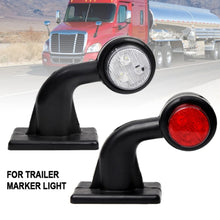 Load image into Gallery viewer, 2pcs Car / Truck 12-30V LED Red White Side Marker Indicator Lights Bulb Lamp, X4-MK-135
