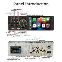 Load image into Gallery viewer, 4 inch 800x480P Car Radio Receiver MP5 Player, Support FM &amp; Bluetooth &amp; SD Card with Remote Control, F7805C