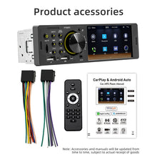 Load image into Gallery viewer, 4 inch 800x480P Car Radio Receiver MP5 Player, Support FM &amp; Bluetooth &amp; SD Card with Remote Control, F7805C