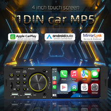 Load image into Gallery viewer, 4 inch 800x480P Car Radio Receiver MP5 Player, Support FM &amp; Bluetooth &amp; SD Card with Remote Control, F7805C