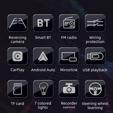 Load image into Gallery viewer, 4 inch 800x480P Car Radio Receiver MP5 Player, Support FM &amp; Bluetooth &amp; SD Card with Remote Control, F7805C