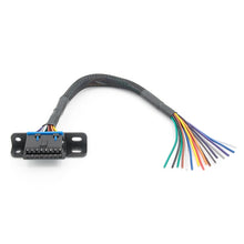 Load image into Gallery viewer, 18AWG OBD 16 Pin OBD Cable Opening Line OBD 2 Extension Cable, Cable Length: 30cm, 30cm 18AWG