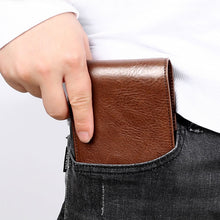 Load image into Gallery viewer, 8016 Retro Cowhide Leather Multiple Card Slots Wallet for Men, with Removable Card Holder, 8016