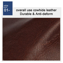 Load image into Gallery viewer, 8020 Horizontal Retro Crazy Horse Texture Leather Anti-magnetic RFID Wallet Clutch Bag for Men, with Card Slots, 8020 Black, 8020 Coffee, 8020 Yellowish-brown