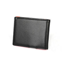 Load image into Gallery viewer, 9606 Cowhide Leather Anti-magnetic RFID Multiple Card Slots Wallet for Men, with Zipper Bag, 9606 Black, 9606 Coffee