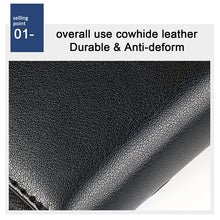 Load image into Gallery viewer, KB152 Butterfly Pattern Zipper Cowhide Leather Organ Shape Multiple Card Slots Anti-magnetic RFID Wallet for Ladies, KB152 Colour, KB152 Blue, KB152 Purple, KB152 Silver
