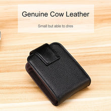 Load image into Gallery viewer, KB189 Vertical Cowhide Leather Organ Shape Multiple Card Slots Anti-magnetic RFID Wallet for Ladies, with Transparent Window, KB189 Purple, KB189 Rose Red, KB189 Sapphire Blue, KB189 Black, KB189 Coffee