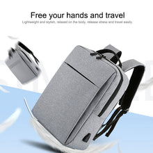 Load image into Gallery viewer, POFOKO Large-capacity Waterproof Oxford Cloth Business Casual Backpack with External USB Charging Design for 15.6 inch Laptops