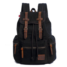 Load image into Gallery viewer, AUGUR 1039 Men Retro Canvas Backpack Shoulders Laptop Bag