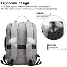 Load image into Gallery viewer, cxs-620 Multifunctional Oxford Laptop Bag Backpack
