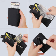 Load image into Gallery viewer, CH0727-1 RFID Carbon Fiber Zipper Multifunctional Card Package