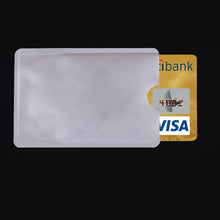 Load image into Gallery viewer, 100 PCS Aluminum Foil Card Protective Cover Case RFID Blocking Safety Shield Identity Sleeves Cards Bag, Size: 9.1*6.3cm, CCB1077A, CCB1077B, CCB1077C