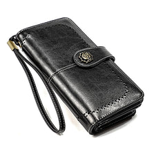 Load image into Gallery viewer, 3556 Large Capacity Long Multi-function Anti-magnetic RFID Wallet Clutch for Ladies with Card Slots