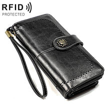 Load image into Gallery viewer, 3556 Large Capacity Long Multi-function Anti-magnetic RFID Wallet Clutch for Ladies with Card Slots